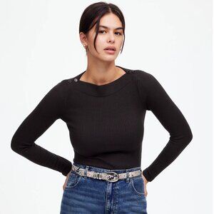 Madewell Boatneck Long-Sleeve Tee